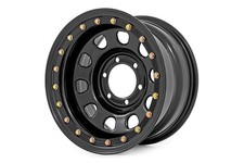 Rough Country Simulated Bead Lock Wheel 17x9 6x5.5 -12 - Rc51-7655sl