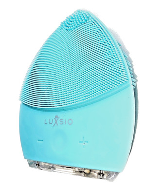 Luxsio Sonic Facial Cleanser Brush Massager 3-in-1 Anti-Aging Rechargeable USB