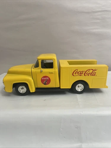 COCA-COLA VINTAGE 1997 ERTL 1956 FORD PICK-UP DIECAST TRUCK--BANK 1:24