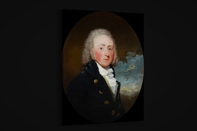 Gilbert Stuart - Portrait of Edward Loftus - Art Print on Paper or Canvas