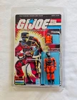 GI Joe ARAH Series 4 1985 Barbecue v1 - Open with Unpunched Uncut Full Card Back