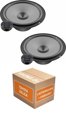 Lautsprecher vorne Hertz K 165 KIT für Toyota Celica T23  | 2x Tief-Mitteltöner 