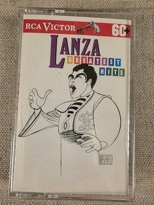 Lanza Greatest Hits RCA Victor 1995 Music Cassette Tape