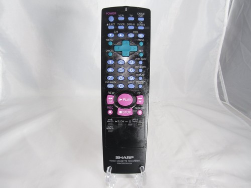 Sharp Remote Video Cassette Recorder Black RRMCG0235AJSA
