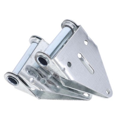 2 Pcs Garage Door Hardware Kit Track Metal Bracket Bottom Hinge Lift Brackets