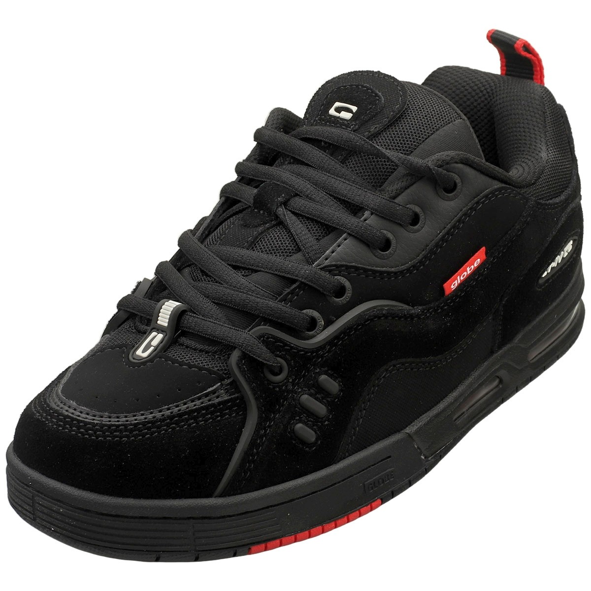 Globe CT-4 Mens Skate Trainers Black Red - 40.5 EU