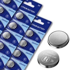 CR2032 Battery 300 PCS 3V Button Coin Cell 20X3.2MM 
