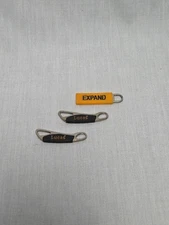 Lucas Luggage Replacement Zipper Pulls 3 Total 