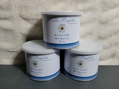 (Lot Of 3) Bella Perfetta Depilatory Wax Azulene 400ml 14oz