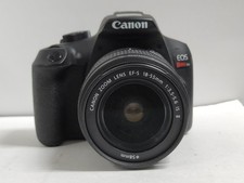Canon EOS Rebel T6 18MP Digital Camera Black , CT00045 PLEASE READ