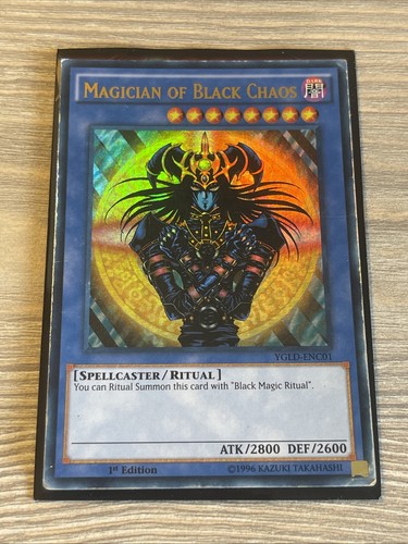 Magician of Black Chaos [1st Edition] YGLD-ENC01 YuGiOh Yugi's Legendary Decks card