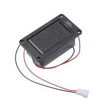 9V Battery Holder Case Box Cover for Guitar Active Pickup Connector Parts