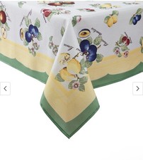 Set of 2 Villeroy Boch French Garden Fleurence Stain and Water Resistant