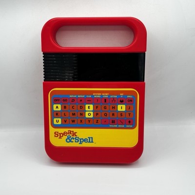 Classic Speak & Spell Kahootz 09624 Electronic Learning Speech Game Vtg Works