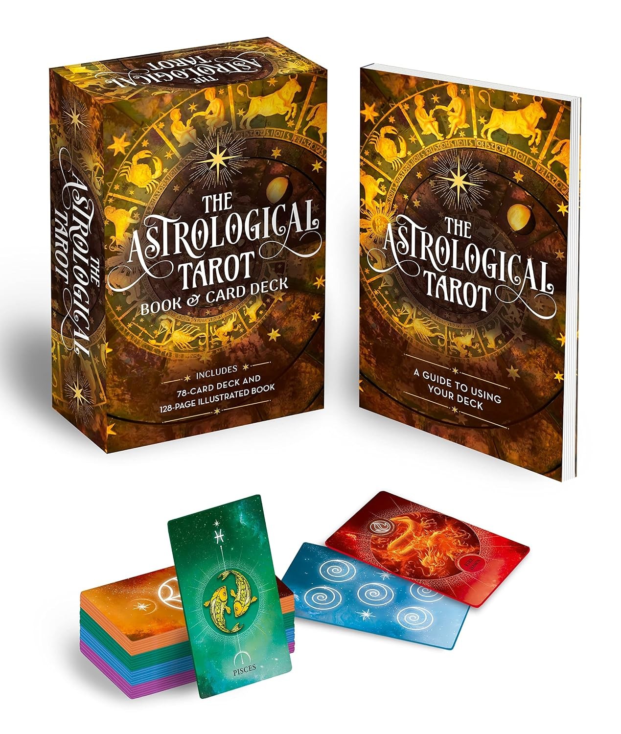 The Astrological Tarot Book & Card Deck by Marion Williamson (Paperback Book) - Image 4