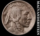 1924-D Buffalo Nickel - Scarce  Very Fine  Semi-key  Better Date  #L1398