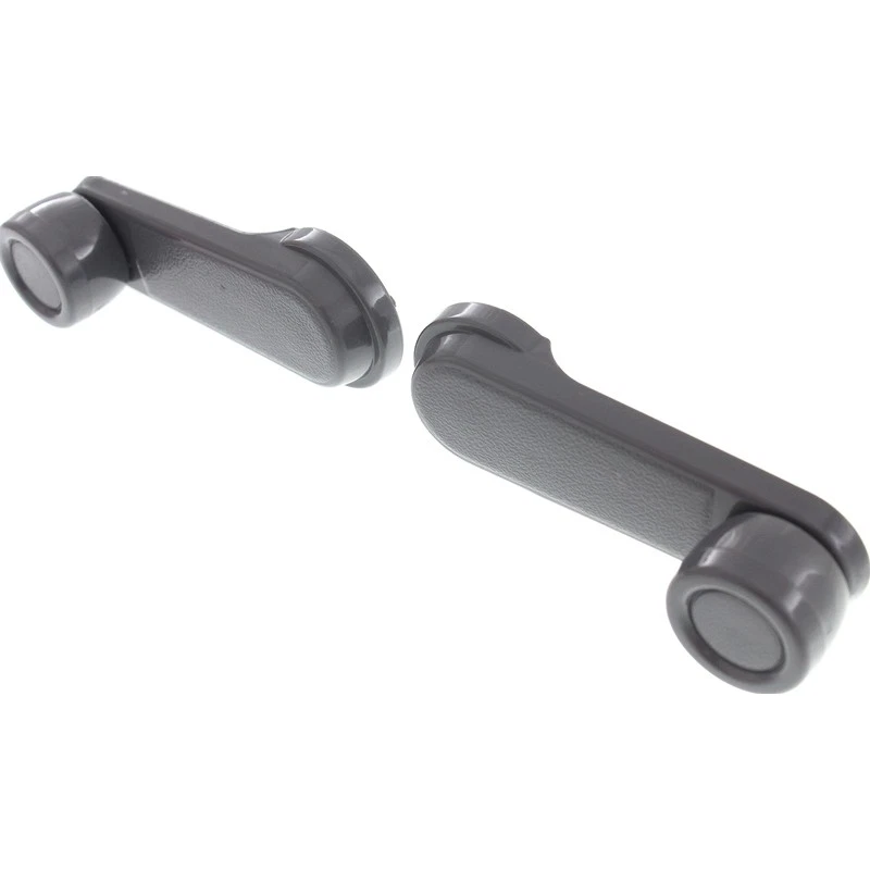 Manivela de ventana gris para camioneta Nissan Sentra Frontier Xterra D21 Pathfinder 85-04 Foto 3 de 4