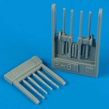 QBT48100 1:48 Quickboost P-61B Black Widow Gun Barrels (MON kit) #48100