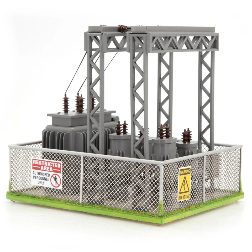 O Scale Electrical Substation - NEW - Image 2 of 4