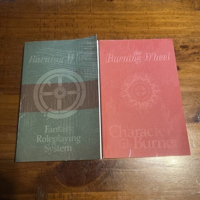 Das brennende Rad Fantasy Rollenspiel 2 Bücher überarbeitete Edition Charakter RPG