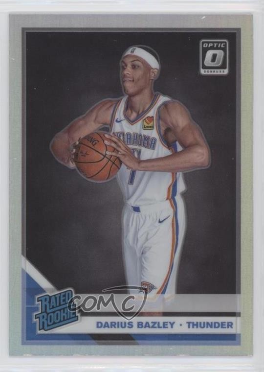 2019-20 Panini Donruss Optic Rated Holo Prizm Darius Bazley #156 Rookie RC 0s9x
