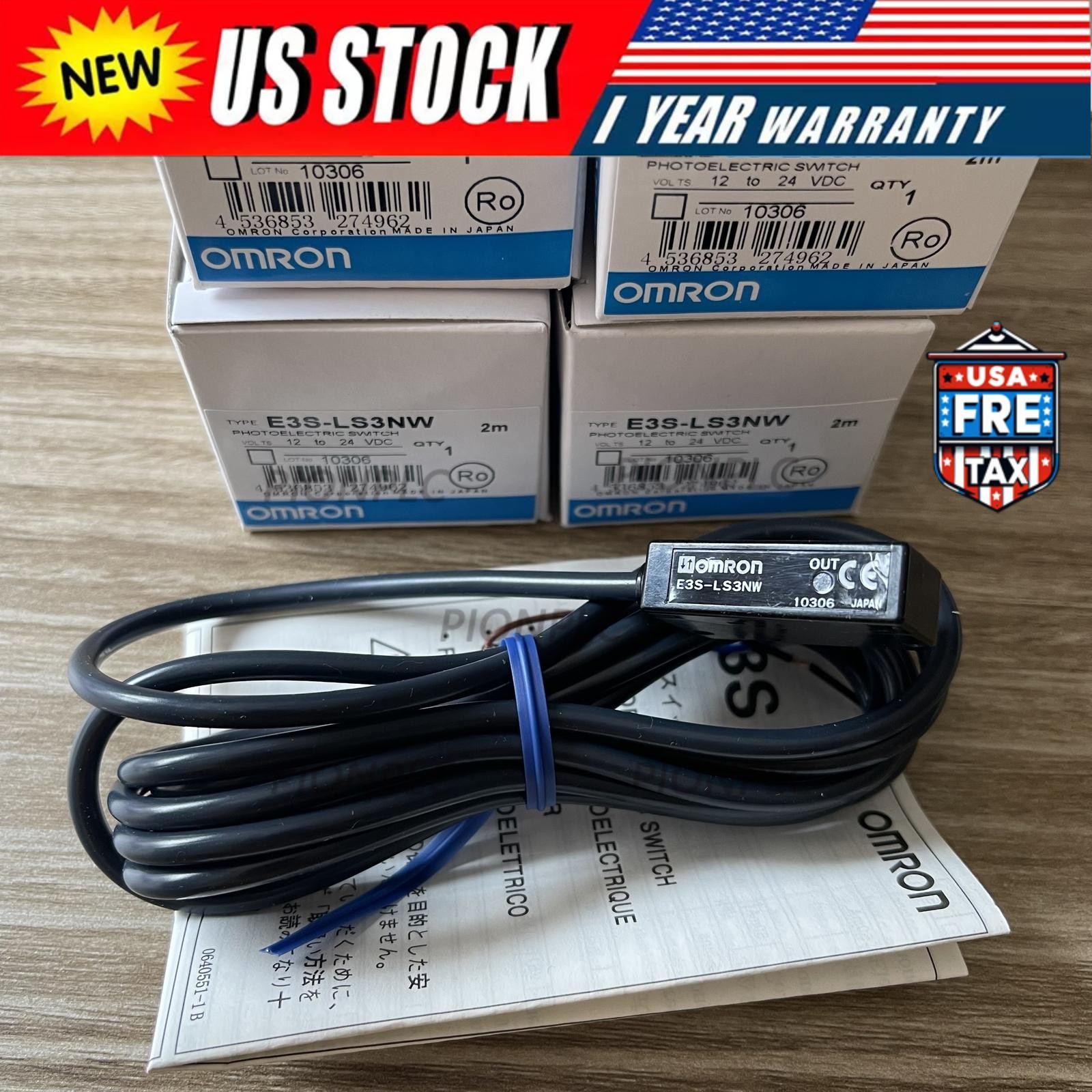 Omron E3S-LS3NW Photoelectric Switch Brand New One Free Shipping E3SLS3NW