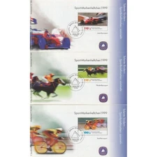Bundle 1999, Michel No.: MH stamped sports stamp booklet 1999