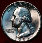 1956-P Washington Quarter — photo from another recent sale