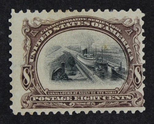 CKStamps: US Stamps Collection Scott#298 8c Mint H OG