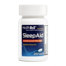 Sleep Aid Doxylamine Succinate 25mg Non Habit-Forming 200 Counts