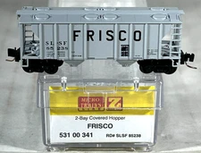MICRO-TRAINS Z SC 2-BAY COVERED HOPPER CAR FRISCO 53100341