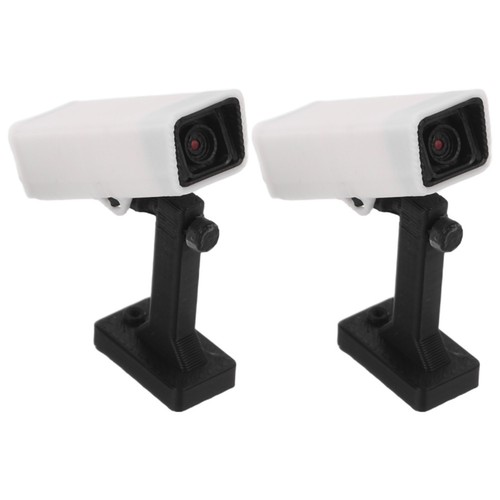  2 Pezzi Mini Telecamere Travestite Articoli Decorativi Elettronica per Casa delle Bambole - Foto 2 di 17