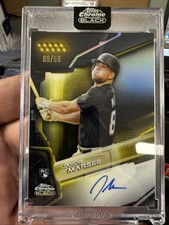 2026 Topps Chrome Black Jakob Marsee Miami Marlins RC Gold Auto 09/50 #CBA-JMA