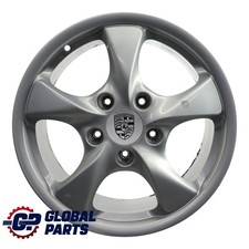 Porsche Boxter 986 Rear Wheel Rim Alloy Silver 17" 8,5J ET:48 98636212606