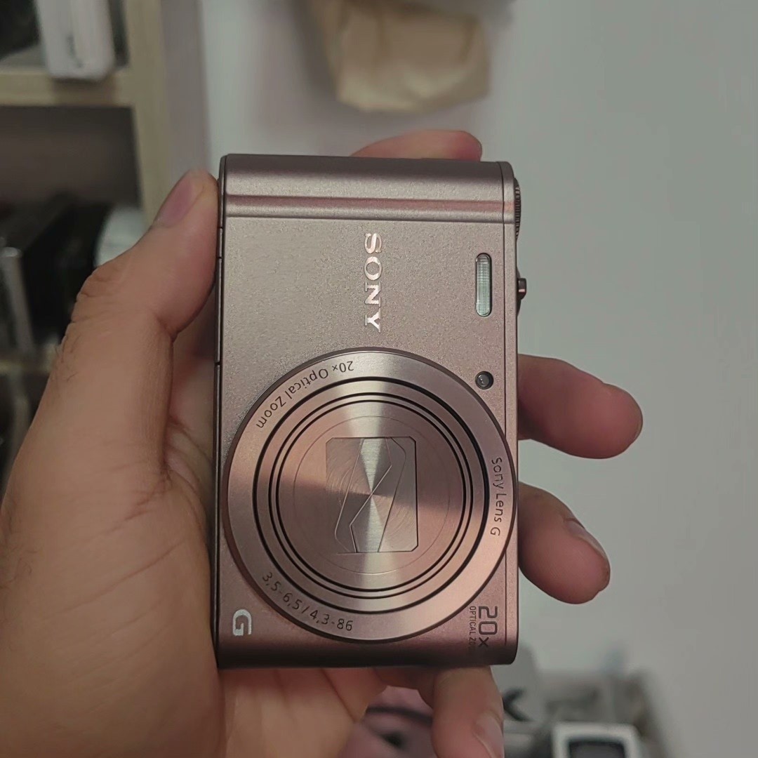SONY Cyber−Shot WX DSC-WX300 Sony Cyber-shot DSC-WX300 18.2MP Digital Camera - Black