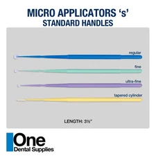 Dental Disposable Micro Applicators Regular Brushes 2000 pcs