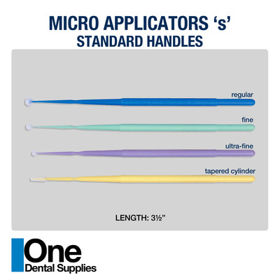 Dental Disposable Micro Brushes Applicators 's' Fine 4000 pcs