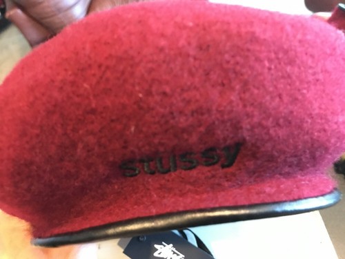 Stussy Military Beret Red Size XS/S 