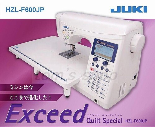Juki Exceed HZL-F600JP Computerized Sewing and Quilting Machine AC100V Japanese - Picture 4 of 22