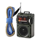 Raddy RF750 短波收音机调幅/调频/SW/WB 蓝牙 5.0 扬声器 可充电