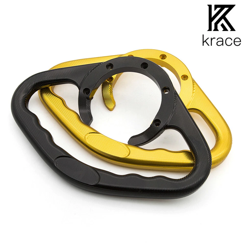 Para NINJA ZX6R 1995-1999 ZX7 ZX7RR CNC Pasajero Empuñadura Tanque Agarre Gas Tapa Aceite Foto 2 de 4