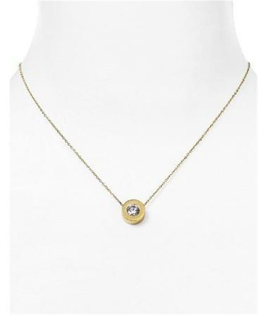 michael kors gold pendant