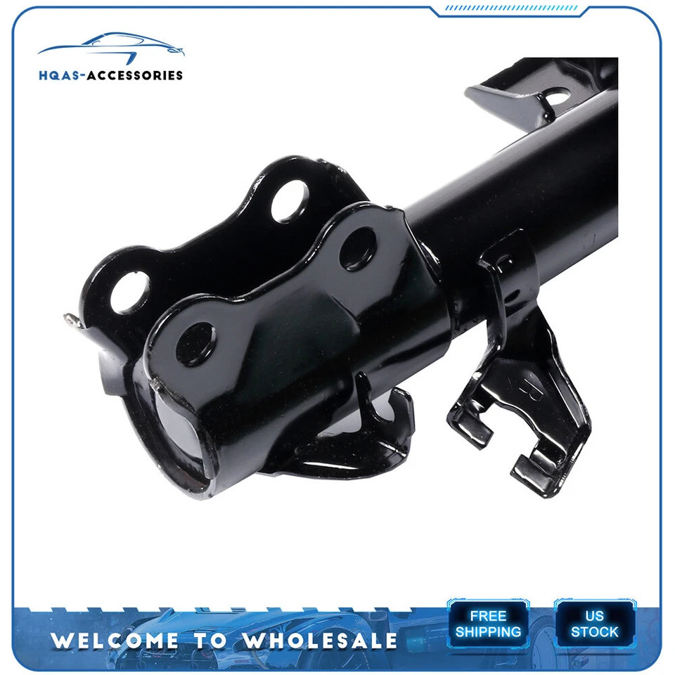 For 07-12 Nissan Versa Rear Shocks and Front Struts Control Arms + Tie Rod Ends Foto 4 de 4