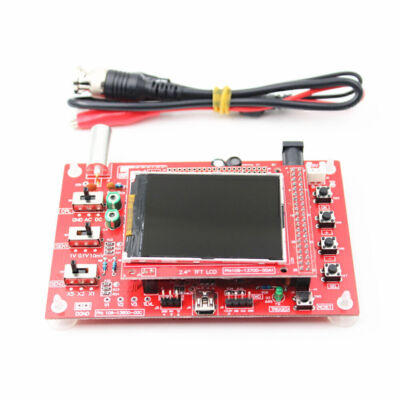 DSO138 2.4'' TFT Digital Oscilloscope Cortex-M3 1Mbps Assembled Acrylic Case Kits