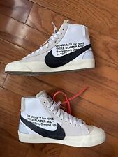 Size 12 Nike Blazer Mid X Off White The Ten 17 For Sale Online Ebay