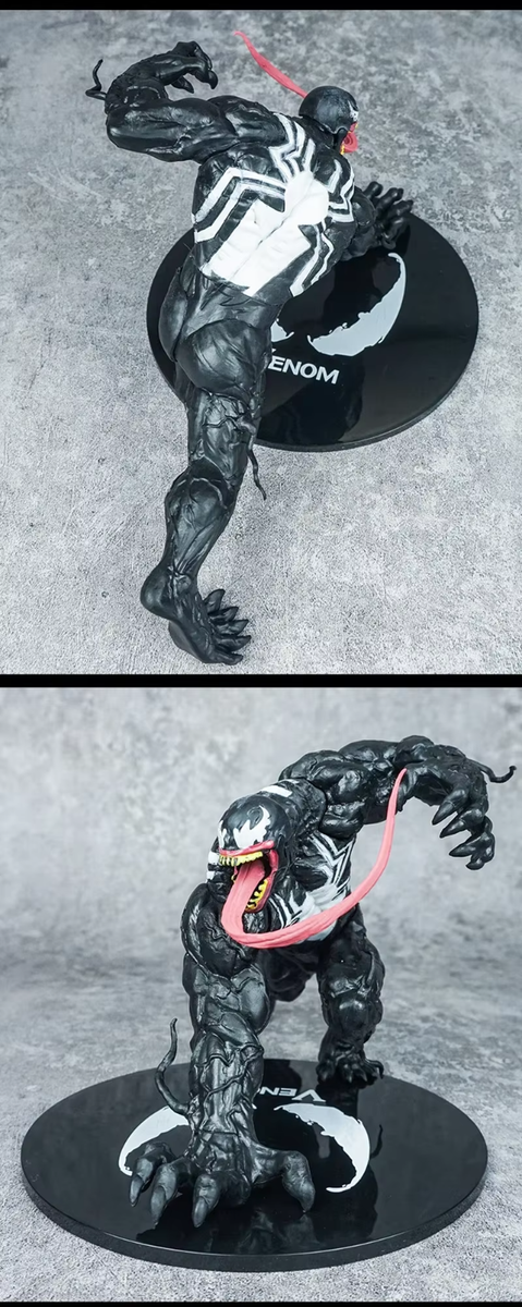 Venom フィギュア 約30cm ブラック S.H.Figuarts Venom Figure (Venom: The Last Dance)