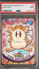 Raticate #20 Prices | Pokemon 1999 Topps TV | Pokemon Cards
