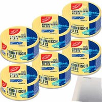 Gut&Günstig Thunfischfilets In SonnenblumenöL 6Er Pack 6X195G Dose Usy Block
