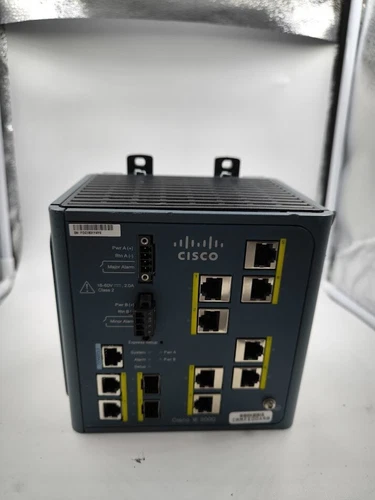 Cisco IE-3000-8TC Industrial Switch - Used, Untested, No Accessories
