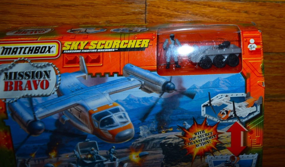 Rare MATCHBOX 1998 MISSION BRAVO SKY SCORCHER NEW UNOPENED NOS - Image 2 of 4